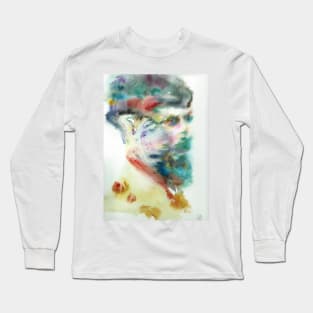 D. H. LAWRENCE watercolor portrait .2 Long Sleeve T-Shirt